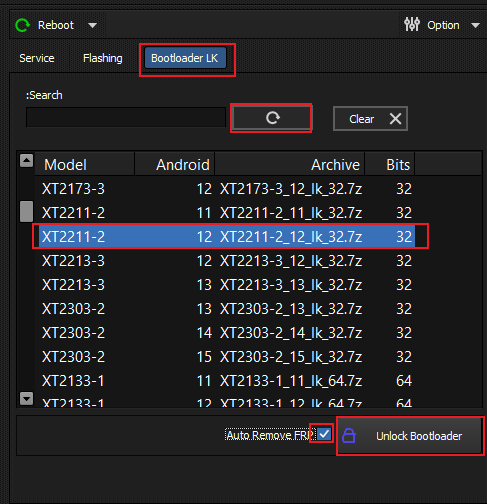 Motorola MOTO Module Unlock Bootloader with FRP Auto Remove