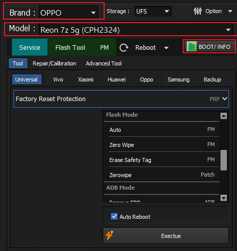 Oppo Qualcomm Boot Info