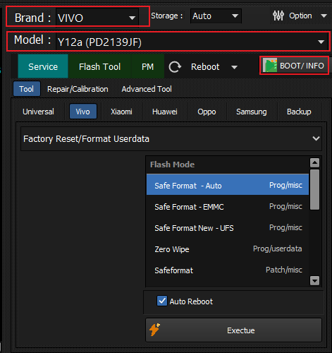 Vivo Qualcomm Boot Info