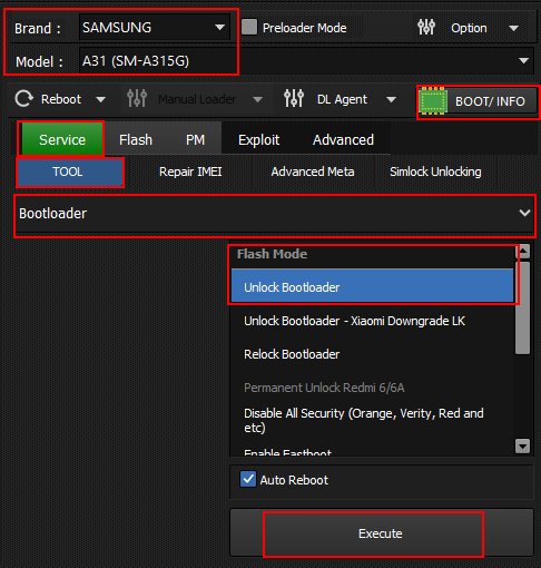 Samsung Bootloader Unlock